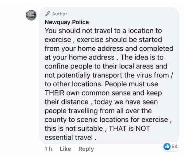 For anyone thinking of driving somewhere for exercsie