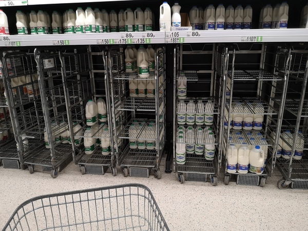 This panic buying is ridiculous, had to go to 6 diff shops just to get loo roll