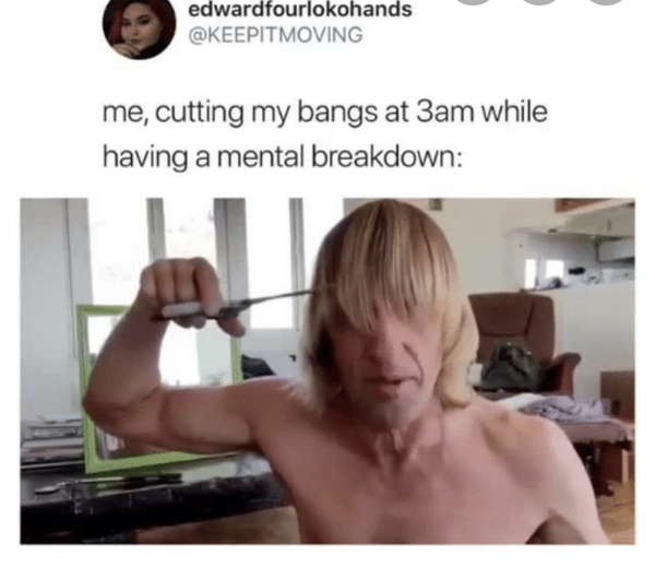 What are you going to do about your hair?