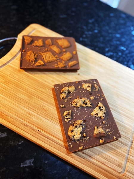 To ask you to show me your baking/food?