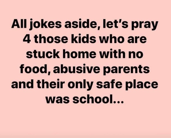 To really worry about families in temp accommodation right now