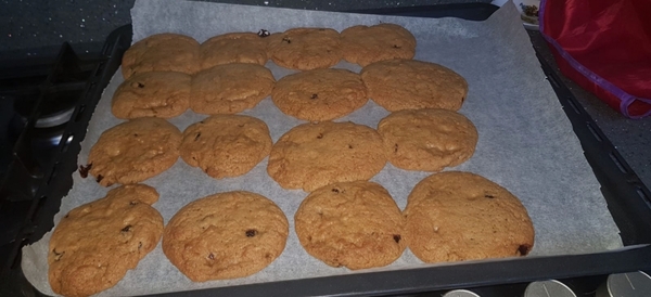 To ask you to show me your baking/food?