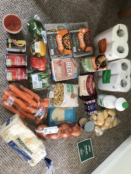 To tell you about Morrisons food boxes