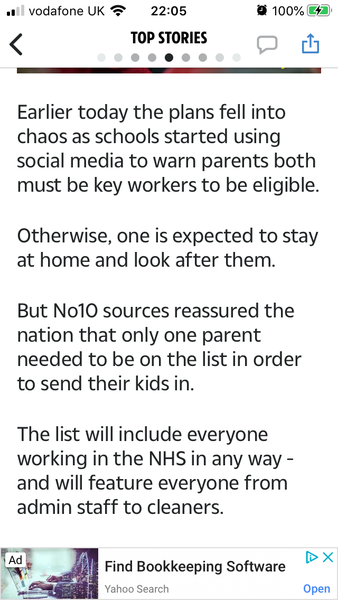 Still no sign of who key workers are or two parent rule?