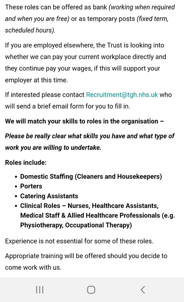 To think employers could loan out staff to supermarkets?