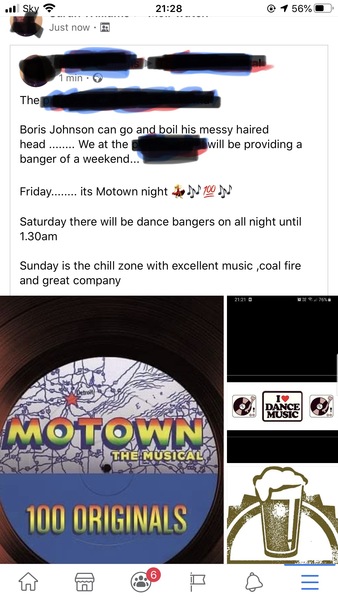 This weekend will you be going to a pub or restaurant?