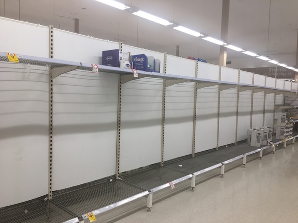 Panic buying toilet paper is ridiculous