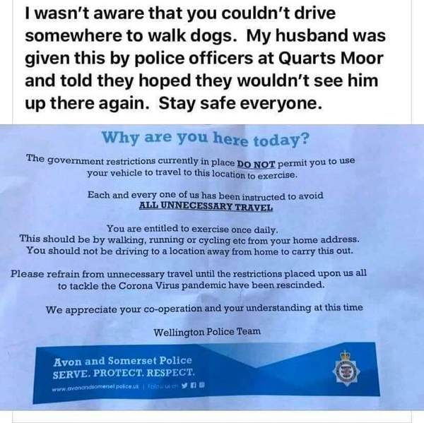 For anyone thinking of driving somewhere for exercsie