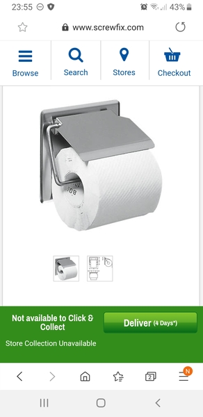 Slow release toilet roll holder... is there such a thing?
