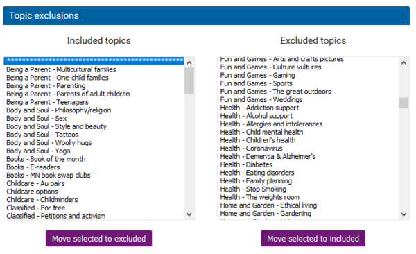 How to hide all CV threads