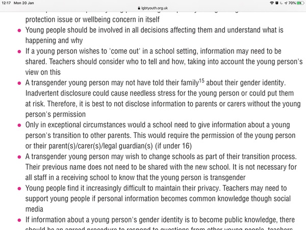 13 year old girl 'brainwashed' into thinking she's a boy