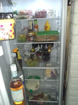 (photos) what do your fridges look like now and when are you expecting a delivery/going shopping?