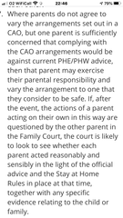 Child contact refused