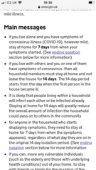 Should we self isolate?