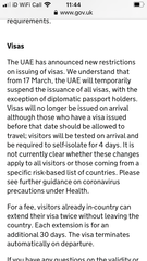 UAE stops issuing visas. Please help!