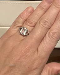 Large single stone ring?