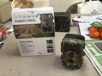 Night vision camera for garden