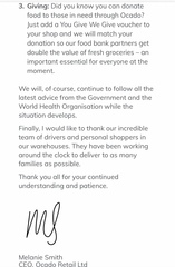 Anyone else in the Ocado queue?