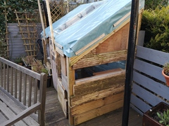 Homemade cold frame/mini greenhouse