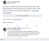 How can the UK gov or anyone read this and not put the UK on lockdown?