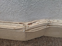 How to deal with these skirting boards?