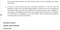 In court tomorrow