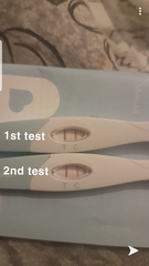 2 days late negative test.