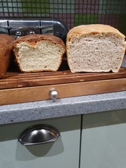 To ask you to show me your baking/food?