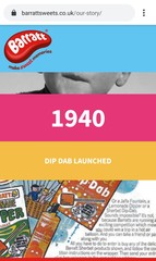 Did Dip daps used to be called dib dabs?