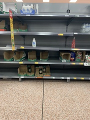 Panic buying - everything