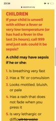 4yr old with v.low temp - what would you do?