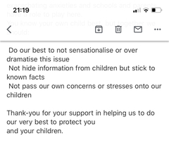 Do I send my 9 year old to school with temp