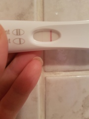 Faint positive