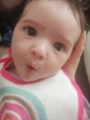 AIBU to show off my baby's first smile