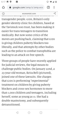 AIBU about transgender person taking legal action against NHS for allowing her to transition? [[title edited by MNHQ on OP's behalf]]