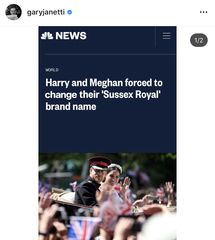 Harry and Meghan fly off into the sunset (soon)
