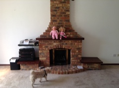 Hideous Brick Fireplace, what to do with it