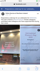 PSNI strike again- women asked to nominate men for IWD.