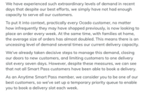 The Ocado Queue Thread.
