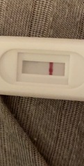 Does anyone see a very faint line or am I going mad?