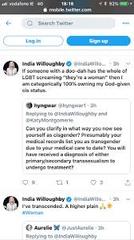 Drag Queen fuming after being told to leave the ladies loo.