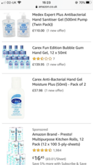 Hand sanitiser sold out everywhere
