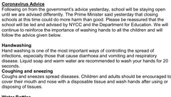 Do I send my 9 year old to school with temp