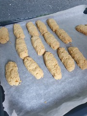 To ask you to show me your baking/food?