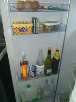 (photos) what do your fridges look like now and when are you expecting a delivery/going shopping?