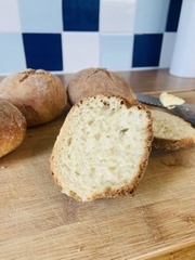 To ask you to show me your baking/food?