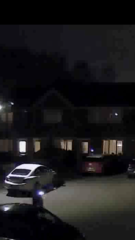 Should I report to the police? Stranger with torch