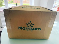 To tell you about Morrisons food boxes