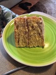 To ask you to show me your baking/food?