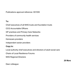What will happen if there is a lockdown in Care homes? And also...